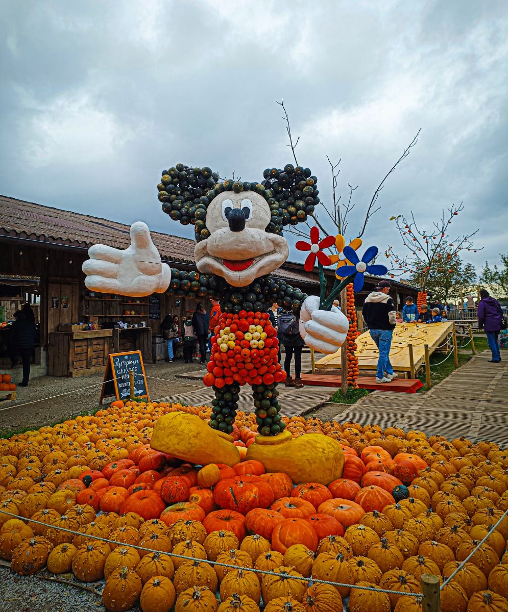 Statue courge Mickey